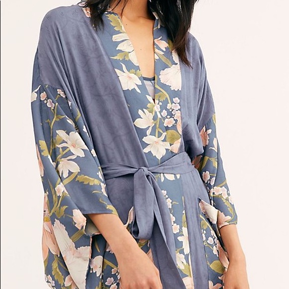 Trade for Mia only: Waterfall Maxi Duster, Blue - Picture 6 of 8